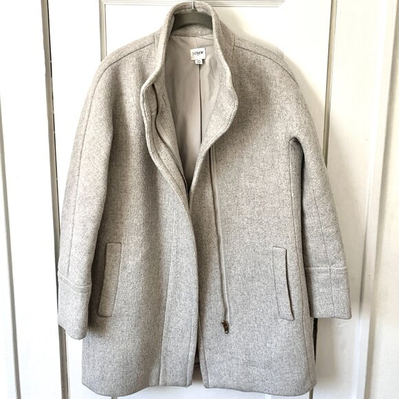 J. Crew City Coat Wool Blend - Picture 4 of 16